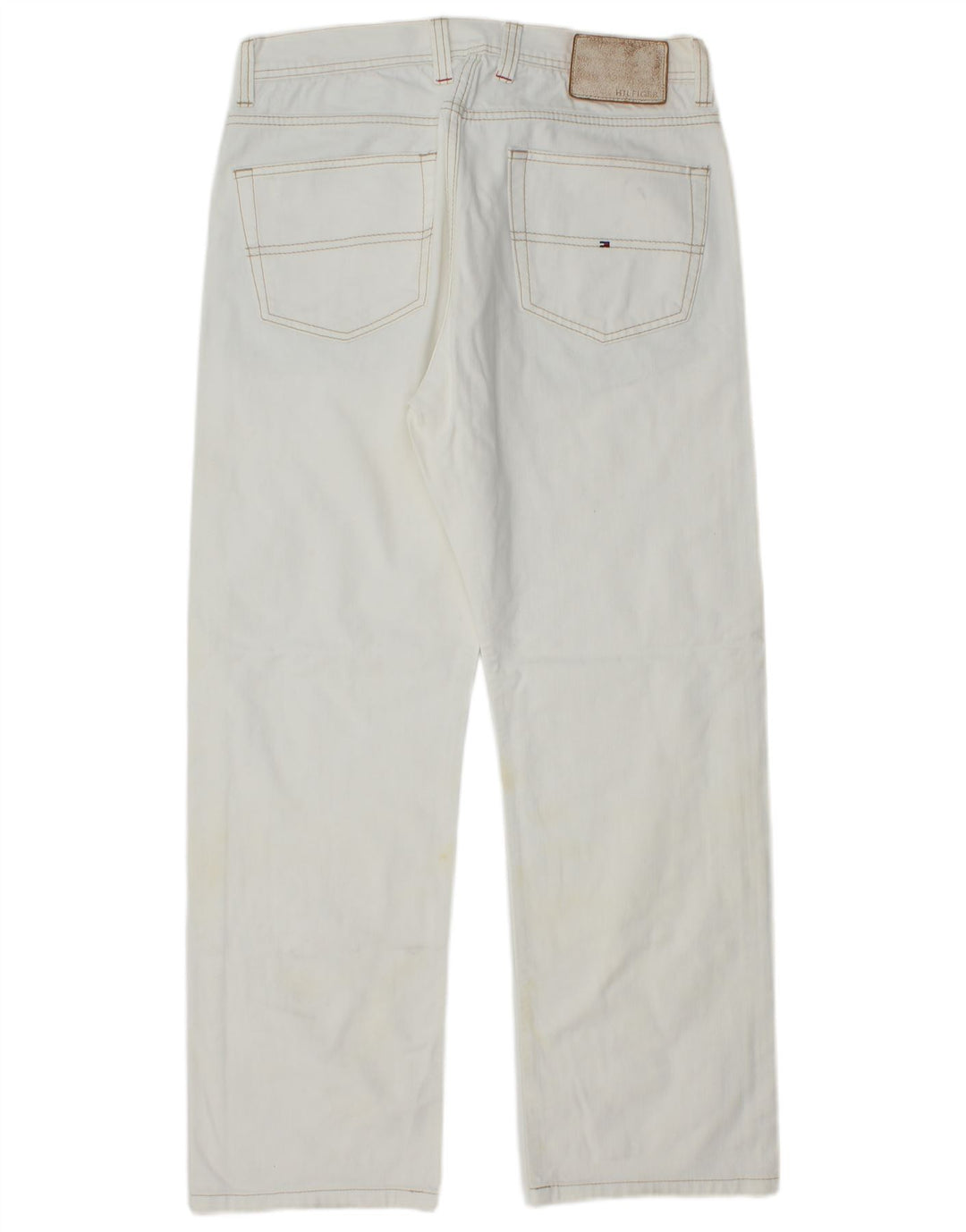 TOMMY HILFIGER Muške ravne traperice W34 L29 plavi pamuk