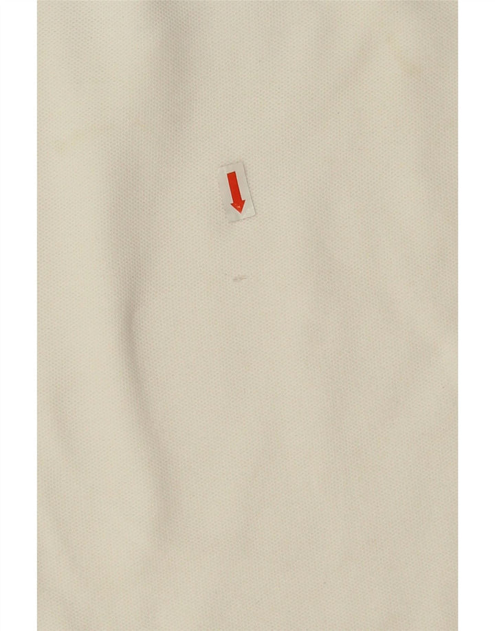 Slam muška polo majica velika bijela pamučna