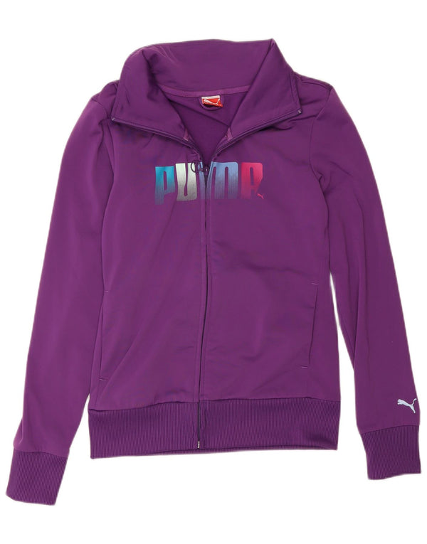 Puma ženska gornja jakna s grafičkim motivima UK 10 Small Purple Polyester