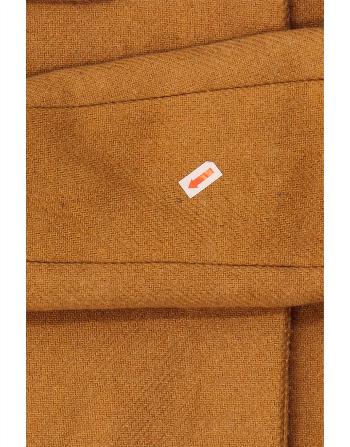 ZARA Womens Bomber Jacket UK 6 XS Brown Wool Vintage Zara and Second-Hand Zara from Messina Hembry 