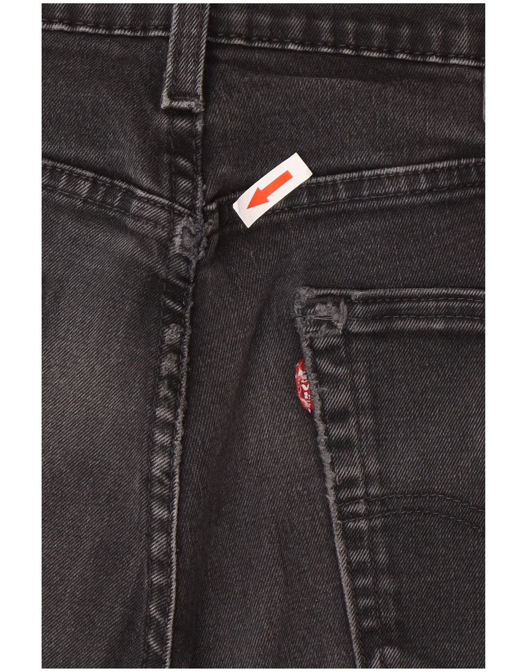Levi's muške 541 ravne traperice W34 L36 sivi pamuk