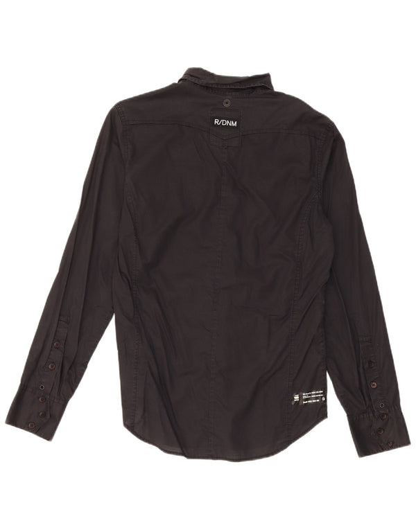 G-Star Mens Military Shirt Small Black Cotton
