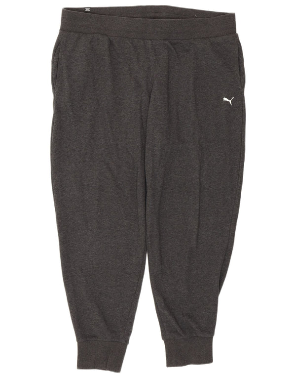 Puma Ženska trenirka Hlače Joggers UK 18 XL Sivi pamuk