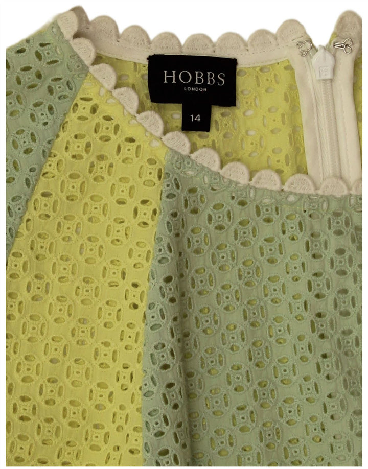 Hobbs ženska osnovna haljina bez rukava UK 14 srednje raznobojna boja