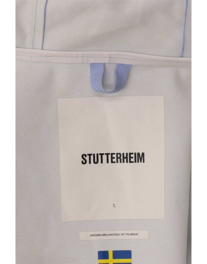 Stutterheim muški baloner s kapuljačom UK 40 veliki plavi pamuk