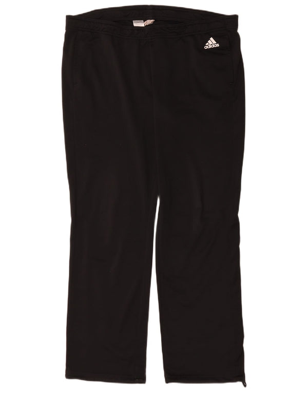 Adidas muške trenirke XL crne poliesterske hlače