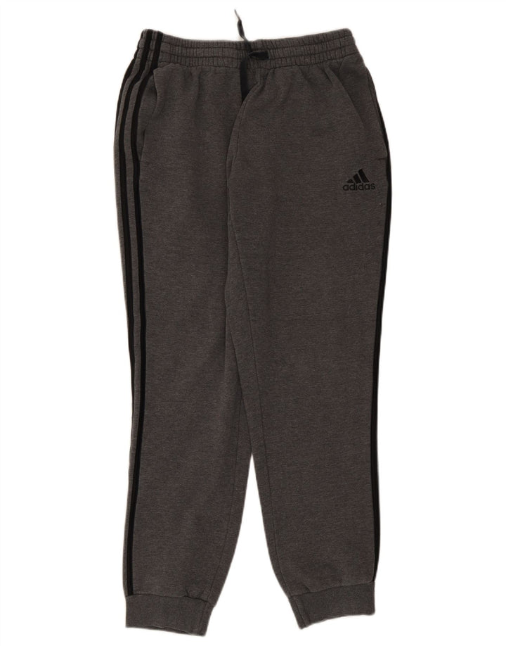 Adidas muške trenirke, srednje sive pamučne hlače