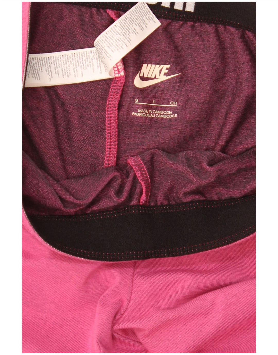 Nike ženske grafičke tajice UK 8 male ružičaste pamučne