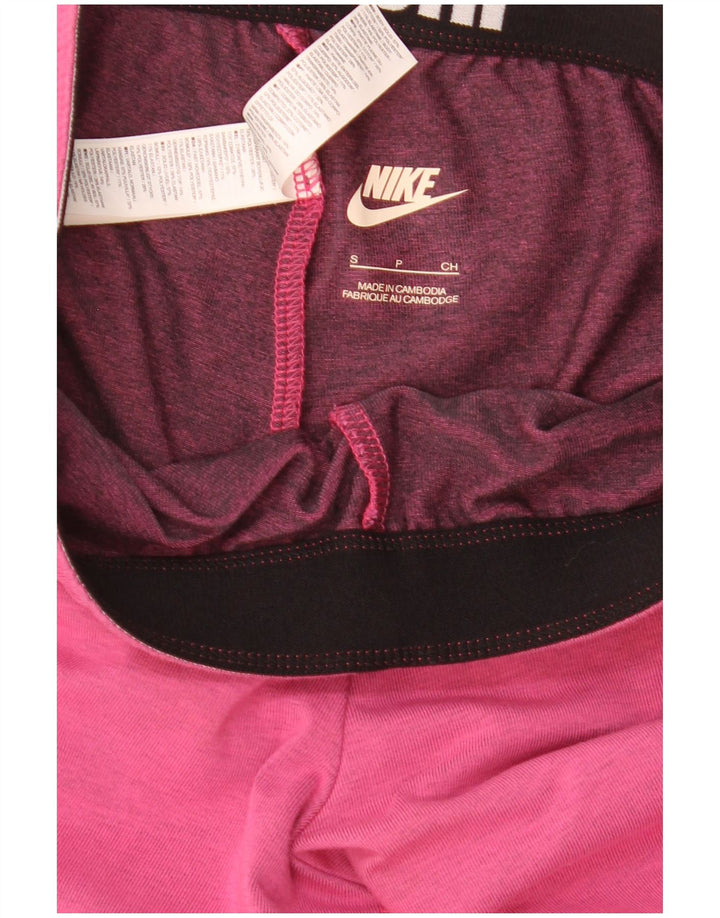 Nike ženske grafičke tajice UK 8 male ružičaste pamučne