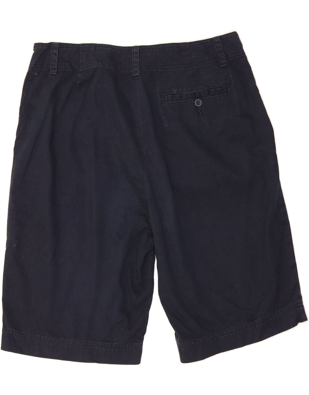CHAPS Womens Chino Shorts US 12 Large W34 Navy Blue Cotton Vintage Chaps and Second-Hand Chaps from Messina Hembry 