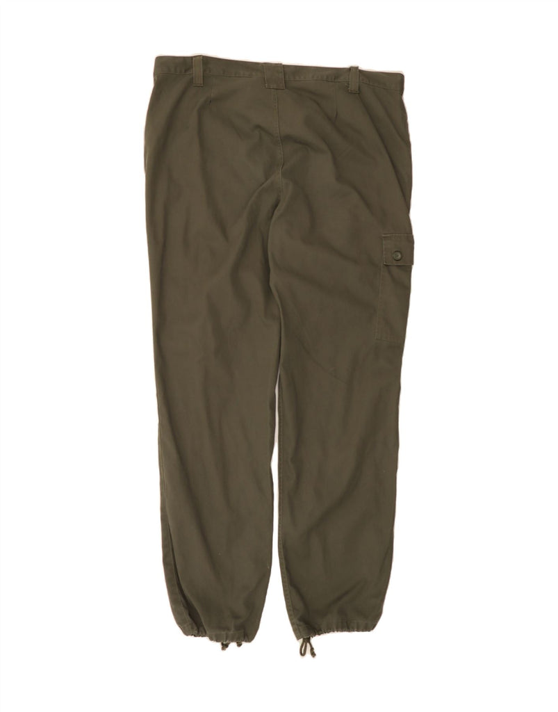 SOLOGNAC Mens Slim Joggers Cargo Trousers W41 L33 Khaki Cotton Vintage Solognac and Second-Hand Solognac from Messina Hembry 
