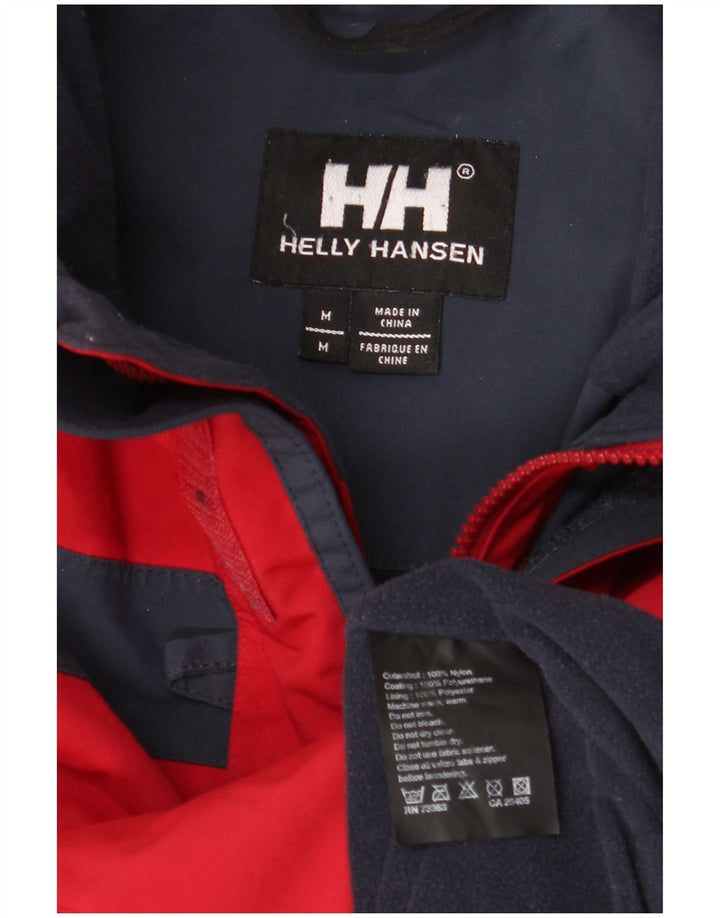HELLY HANSEN Muška vjetrovka jakna UK 38 Srednje crvena najlon u boji