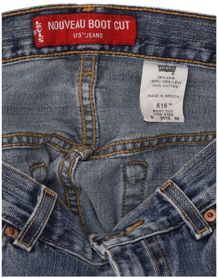 Levi's ženske 515 traperice s niskim strukom US 8 srednje W30 L31 plavi pamuk
