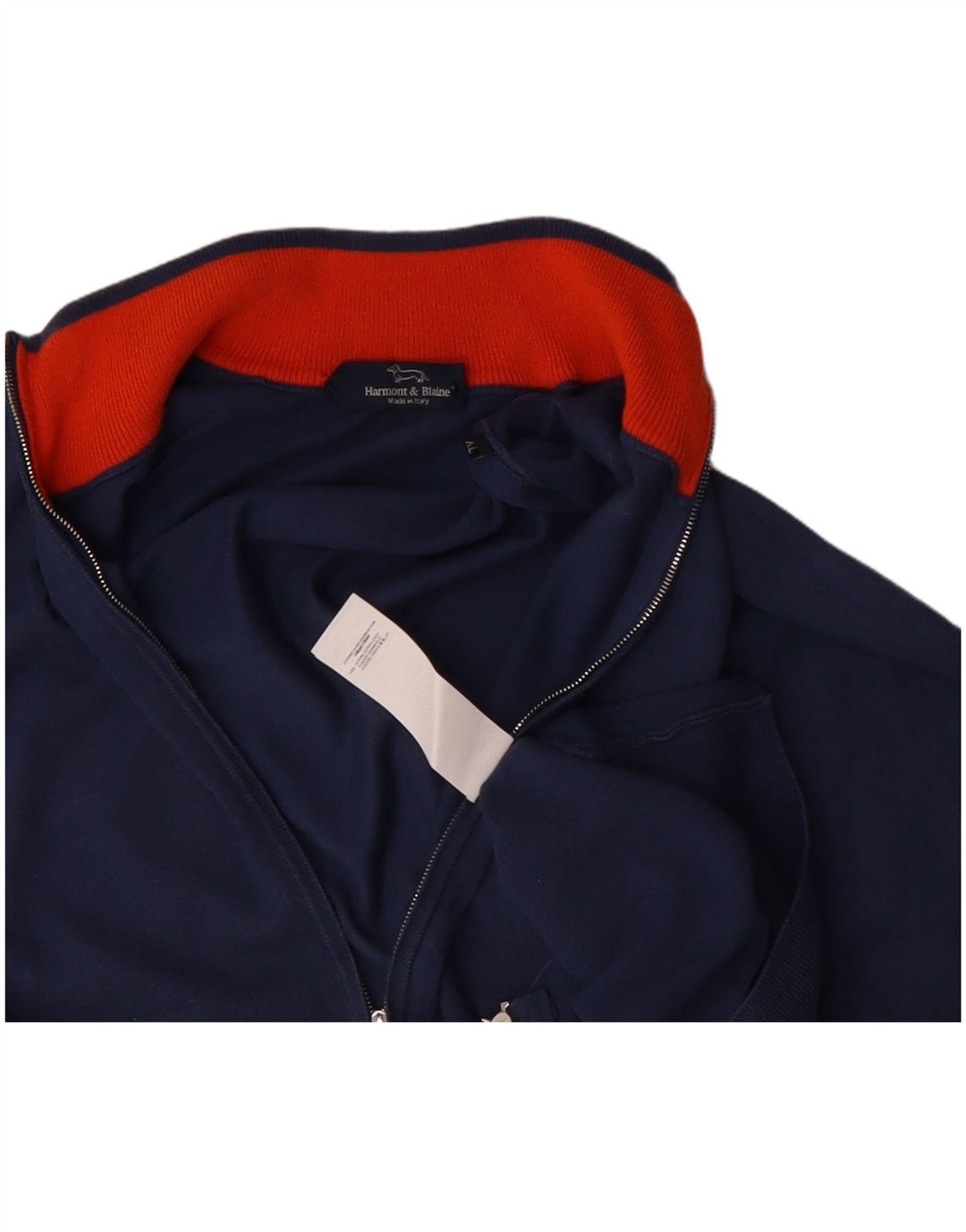 Harmont & Blaine muški kardigan pulover XL tamnoplavi pamuk