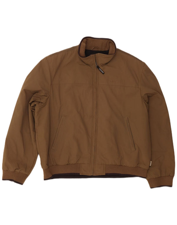 Muška bomber jakna Geox Respira UK 48 4XL smeđi najlon