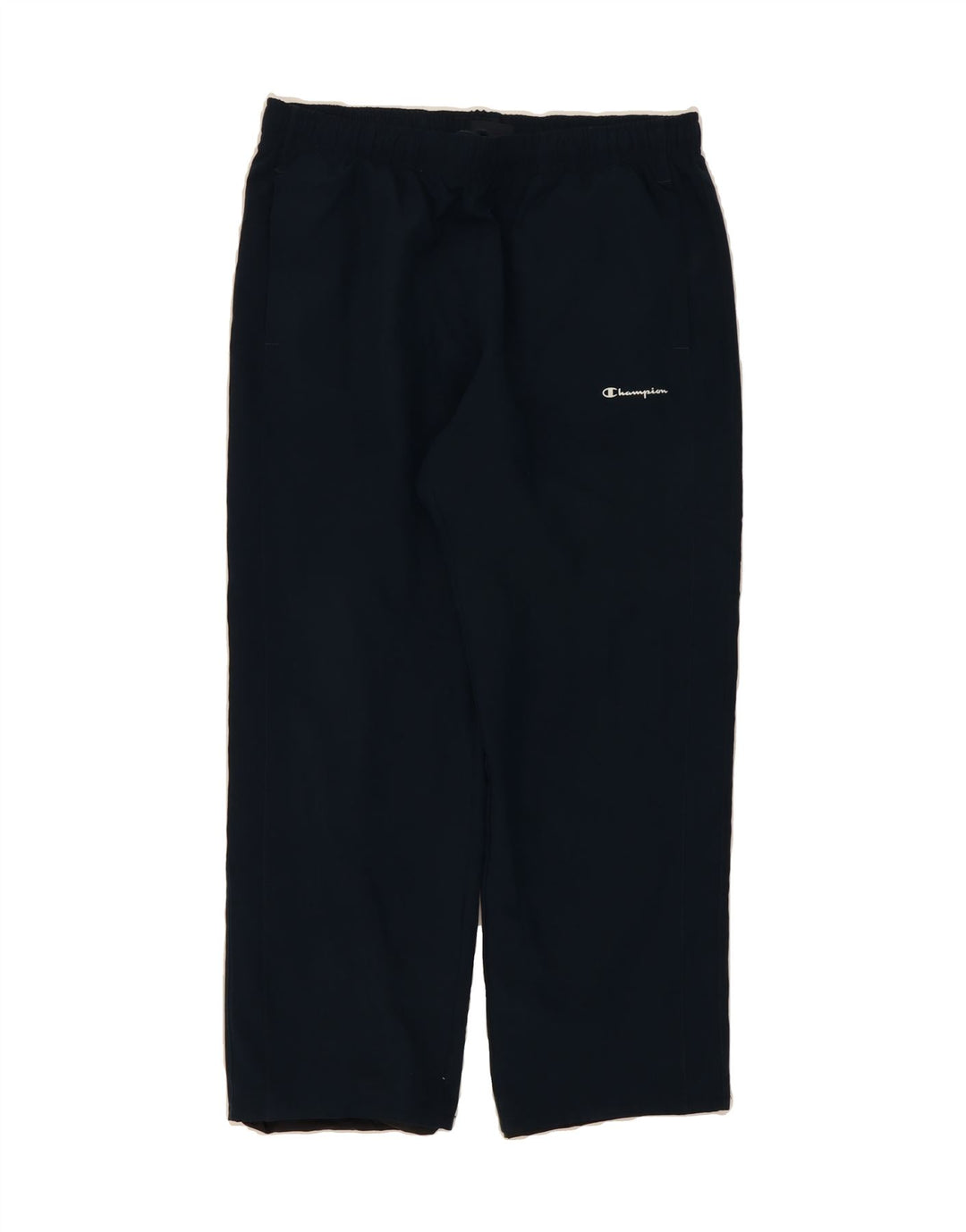 CHAMPION Mens Tracksuit Trousers Large  Navy Blue Polyester Vintage Champion and Second-Hand Champion from Messina Hembry 