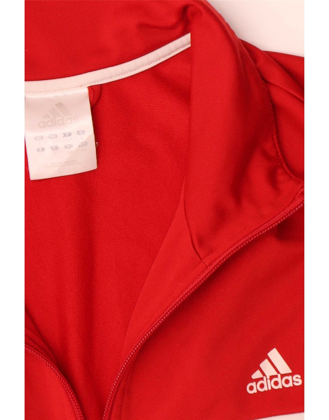 Adidas muška gornja jakna od trenirke, veliki crveni poliester