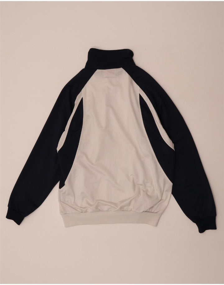 Kappa muška gornja jakna trenirke srednje bijele boje od poliestera