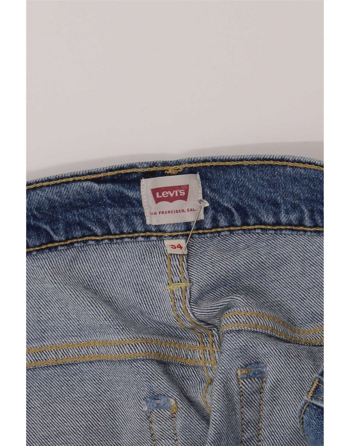 Levi's ženske ravne traperice W34 L27 plavi pamuk