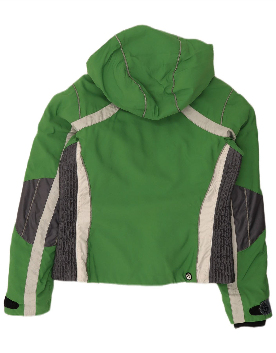 Colmar ženska skijaška jakna s kapuljačom IT 46 Large Green Colourblock