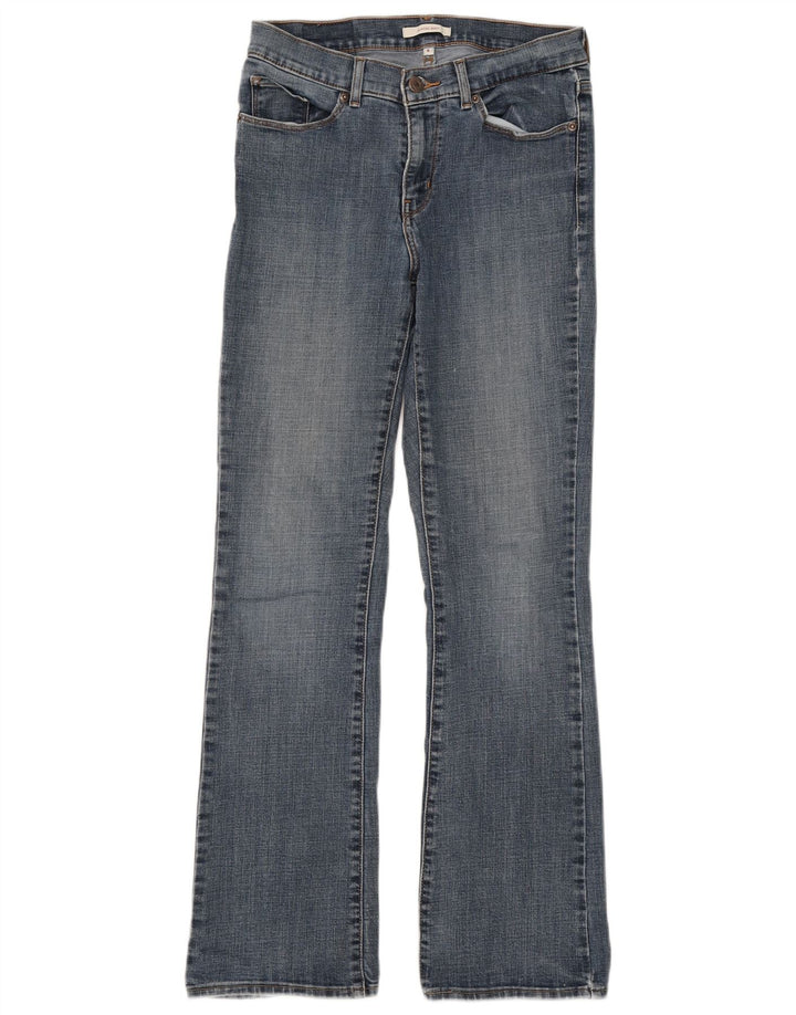 Levi's ženske traperice s klasičnim bootcutom US 6 srednje W28 L32 plavi pamuk