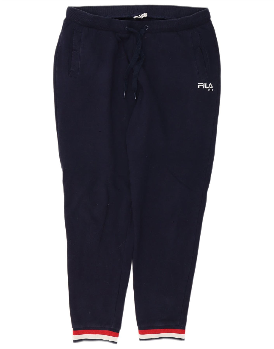 FILA Ženska trenirka Hlače Joggers UK 14 Veliki tamnoplavi pamuk
