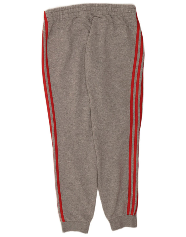 Adidas Ženska trenirka Hlače Joggers UK 12/14 Srednje sivi pamuk