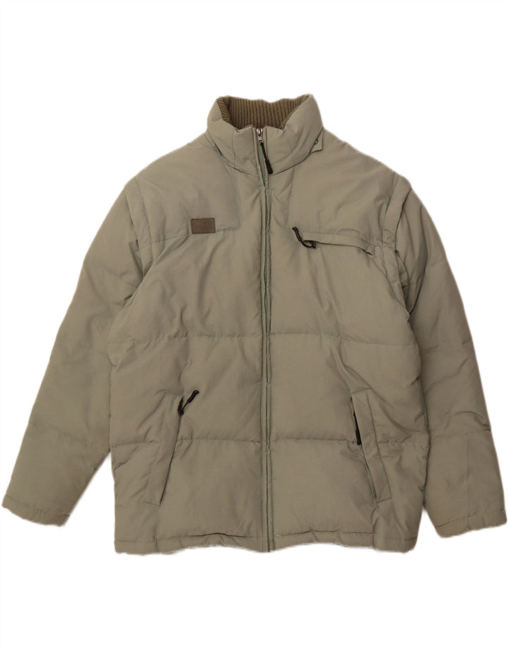 FILA muška podstavljena jakna UK 40 veliki zeleni poliamid