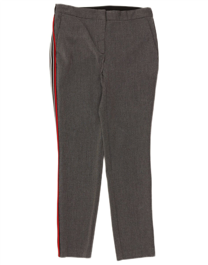 Zara ženske uske chino hlače srednje veličine W28 L28 sive