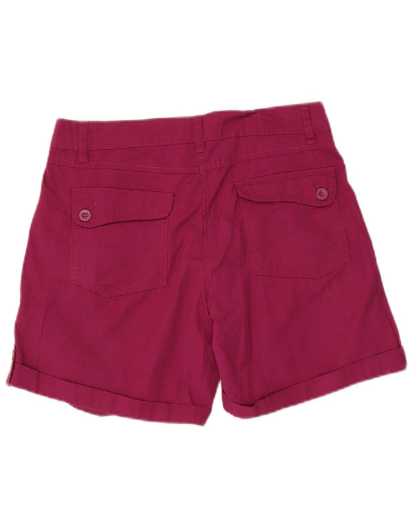 Mountain Warehouse Ženske ležerne kratke hlače UK 12 Srednje W30 Ružičasti pamuk