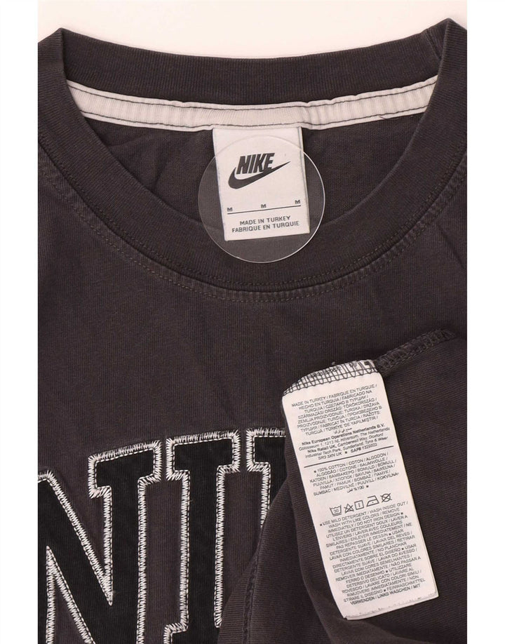 Nike muška majica s grafičkim motivima, srednje siva, pamuk
