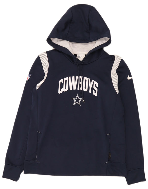 Nike muška majica s kapuljačom Dallas Cowboys, mala tamnoplava boja