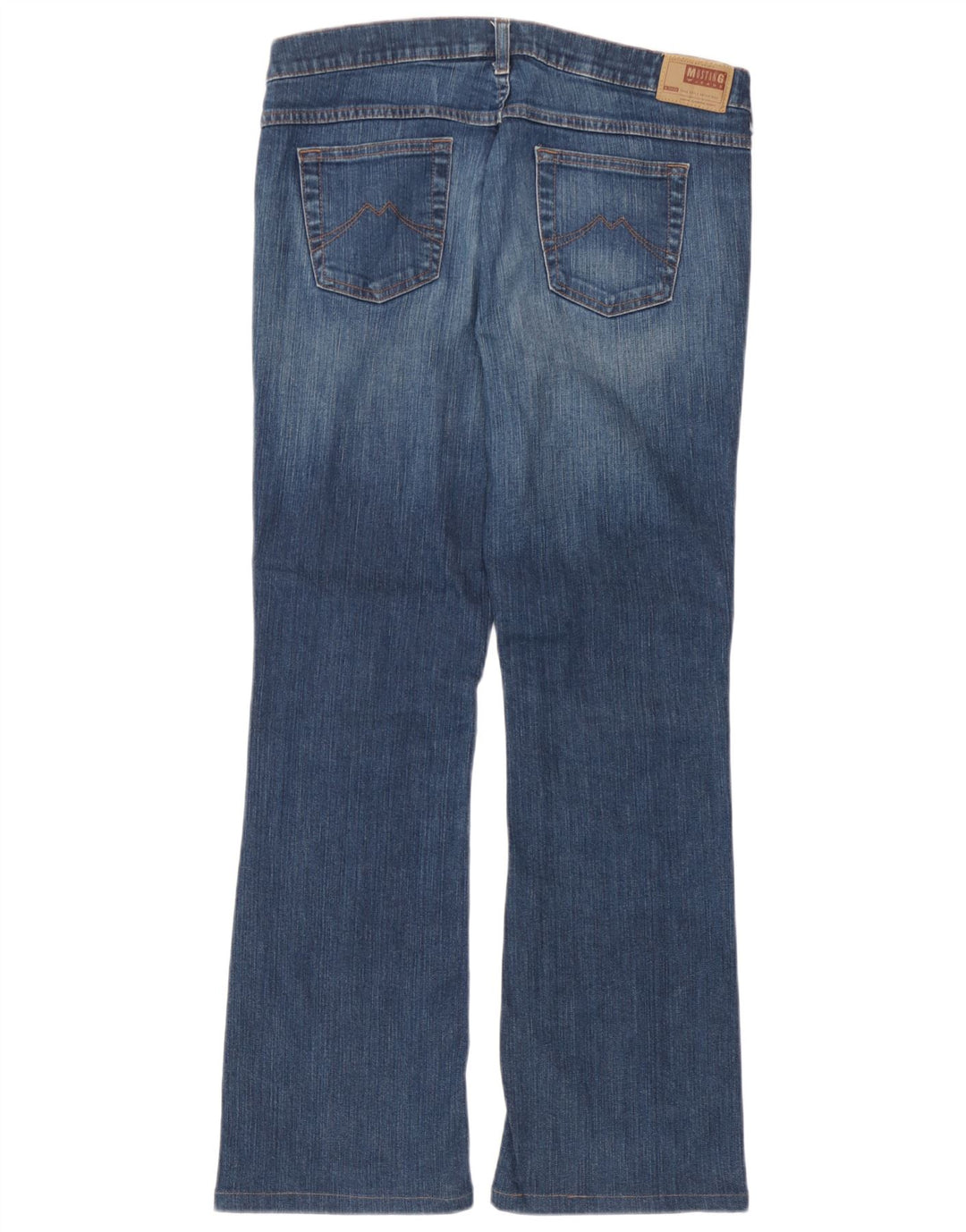 Ženske traperice Mustang Bootcut W30 L29 plavi pamuk