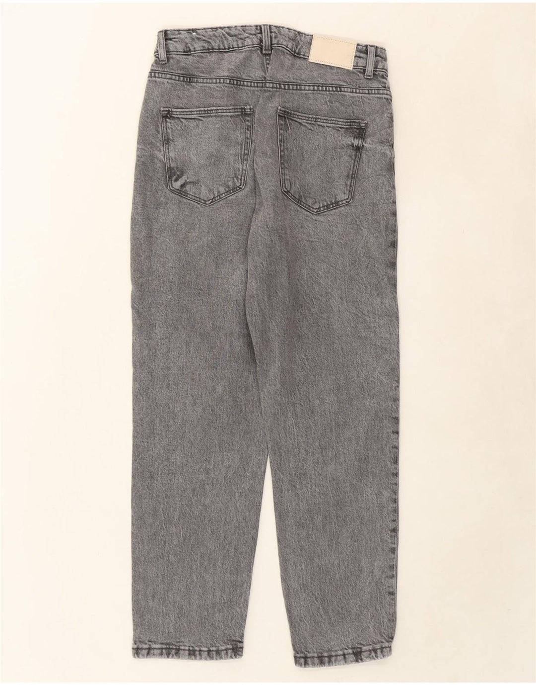 ZARA Womens Straight Jeans EU 40 Medium W30 L27 Grey Cotton Vintage Zara and Second-Hand Zara from Messina Hembry 