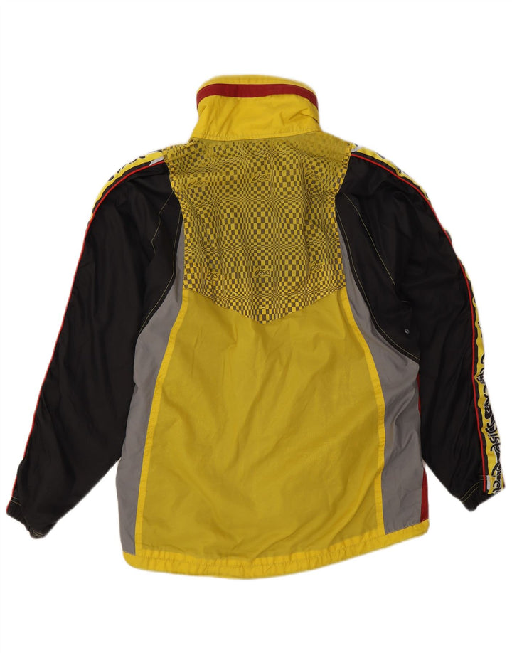 Muška kišna jakna Asics Graphic UK 38 srednje žute boje