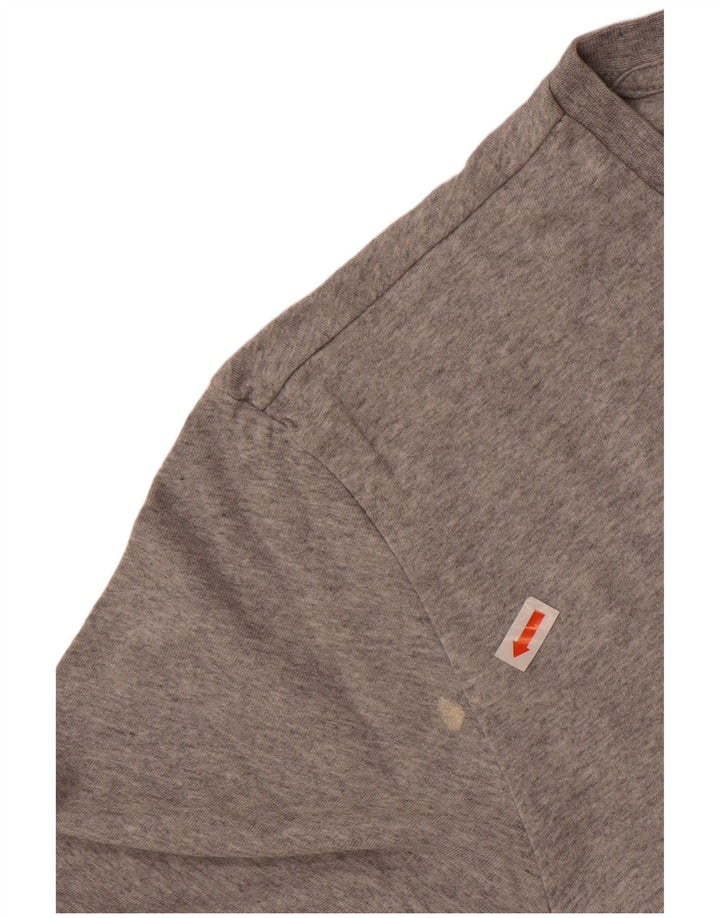 Adidas muška majica kratkih rukava XL, sivi flekasti pamuk