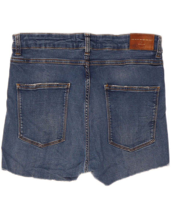 Zara ženske uske traper kratke hlače visokog struka EU 44 XL W34 plave