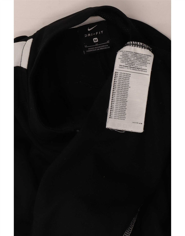 Nike Dri Fit gornja jakna za trenirku srednje crne boje od poliestera