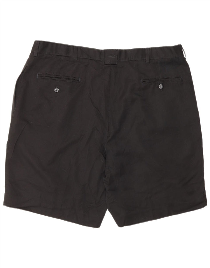 DOCKERS Muške kratke chino hlače za golf W40 XL crni poliester