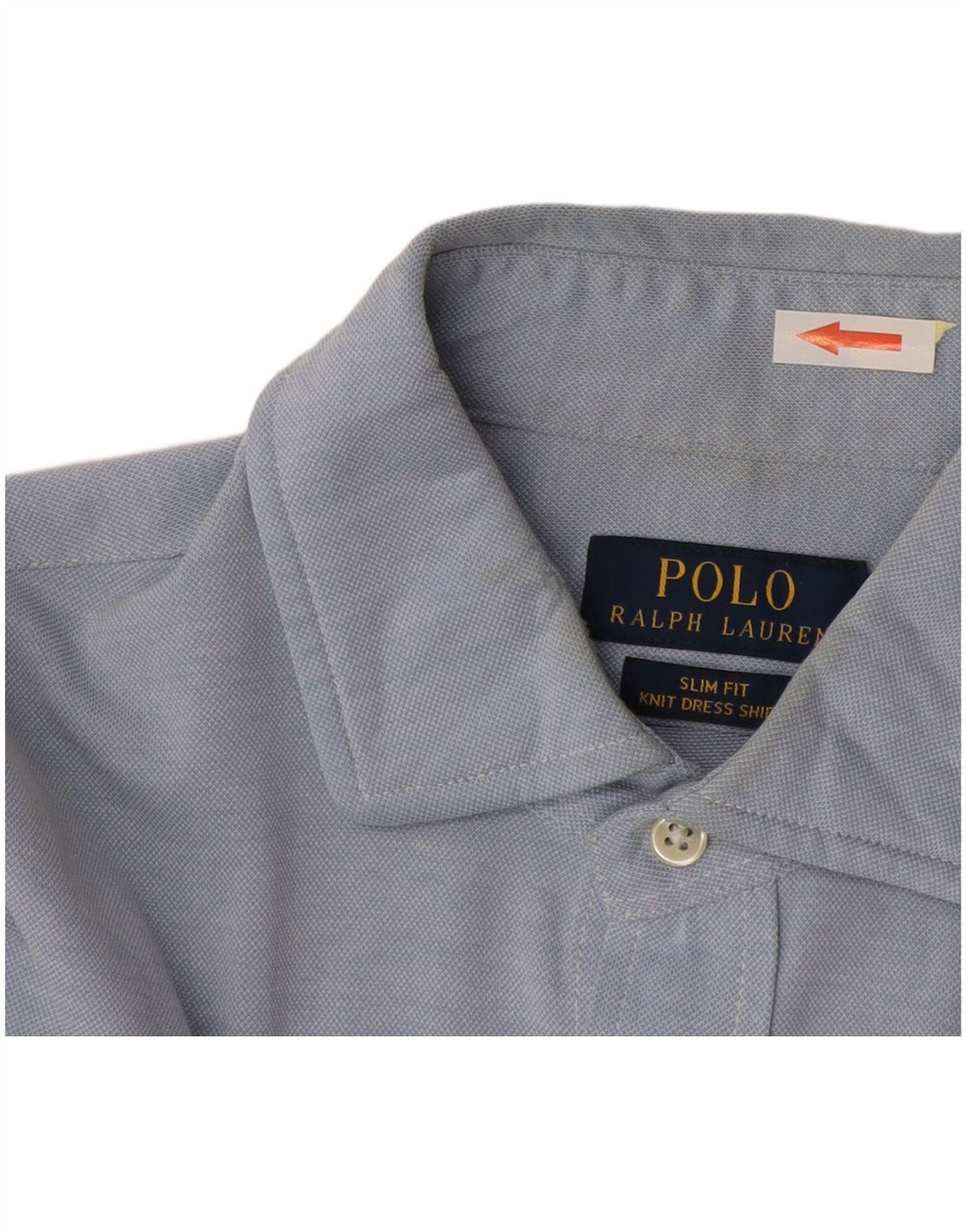 Ralph Lauren muška uska košulja od srednje plavog pamuka