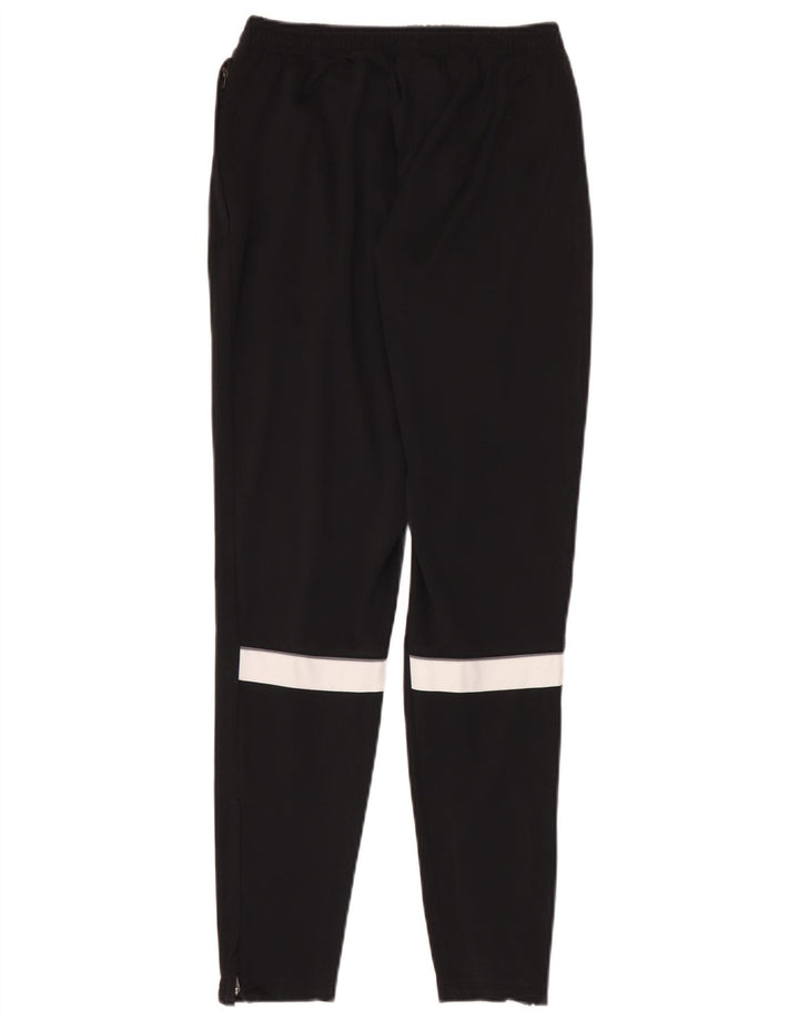 Nike muške Dri Fit hlače za trenirku male crne poliesterske boje