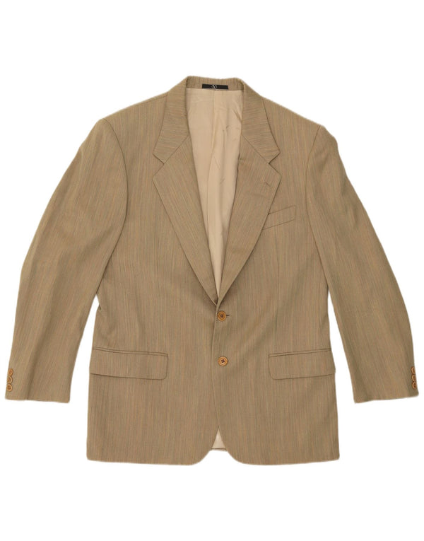 Valentino muško dvodijelno odijelo s dva gumba UK 42 XL W38 L28 Bež