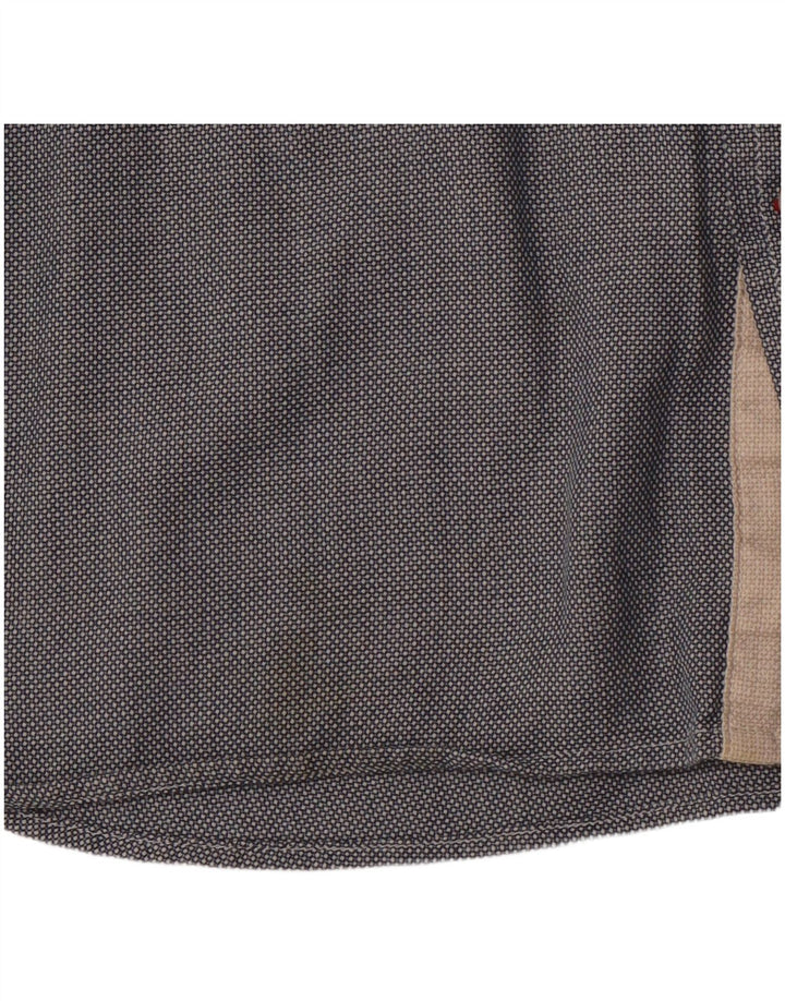 TOMMY HILFIGER Muška košulja standardnog kroja XL sivi pamuk na točkice