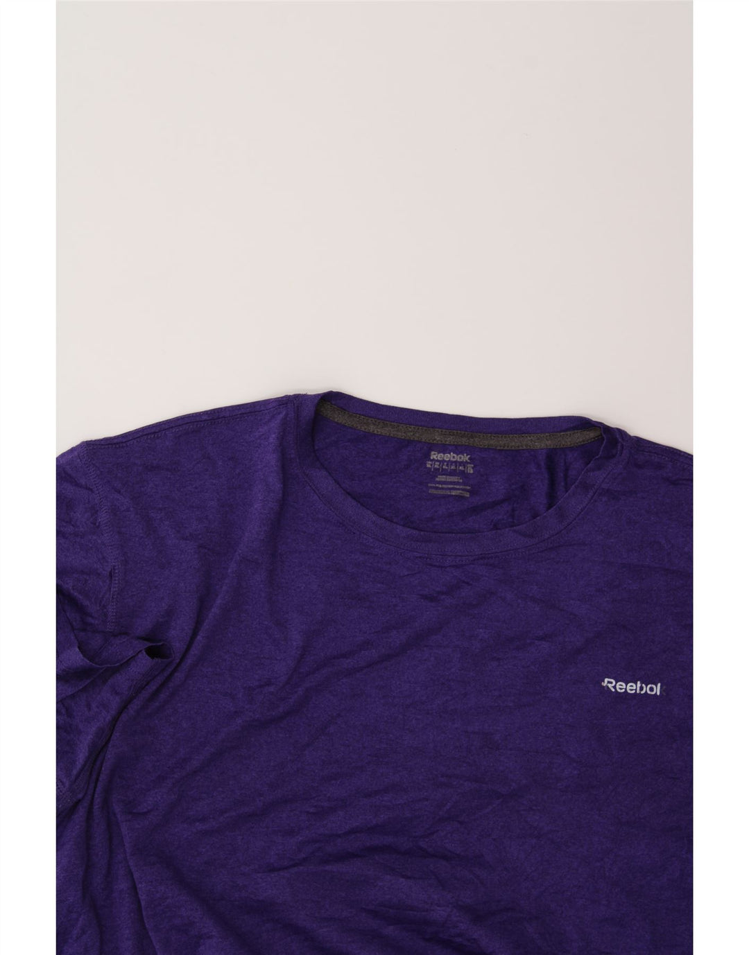 REEBOK Womens Oversized T-Shirt Top UK 18 XL Purple Polyester Vintage Reebok and Second-Hand Reebok from Messina Hembry 