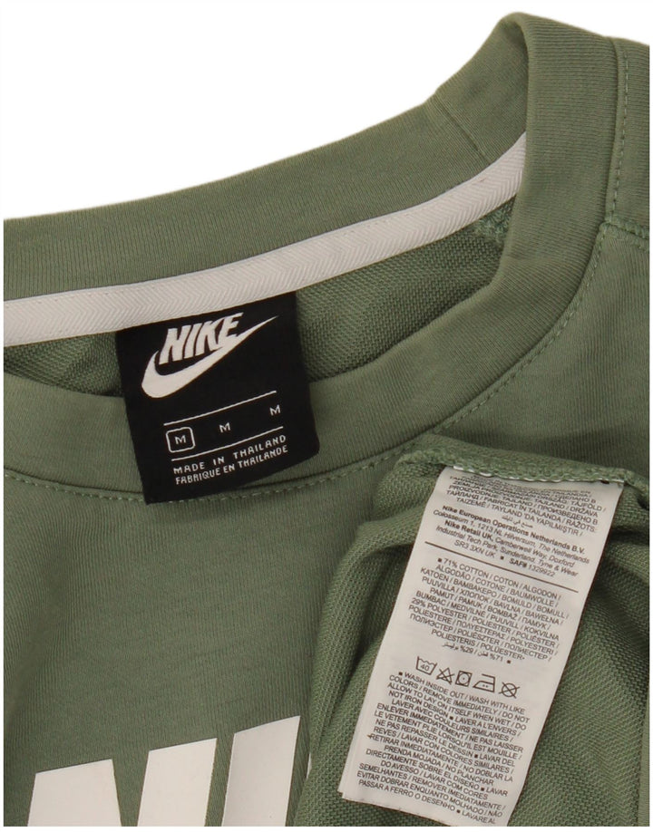 Nike muška trenirka s grafičkim motivima, srednji zeleni pamuk