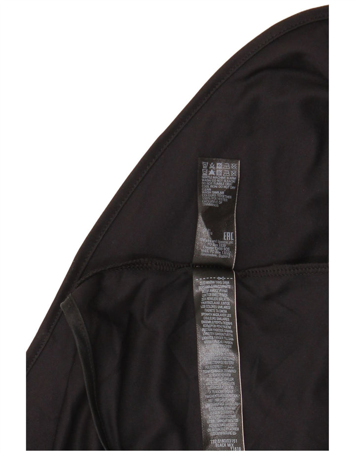 Marks & Spencer ženska slip haljina UK 18 XL crni poliester