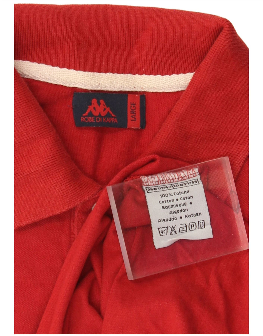 Kappa muška polo majica velika crvena pamuk