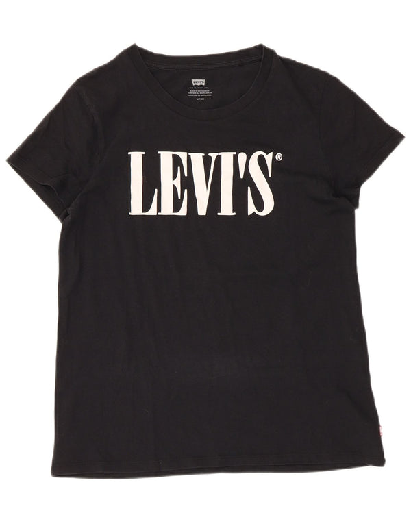 Levi's ženska majica kratkih rukava s grafičkim motivima UK 10 Small Black