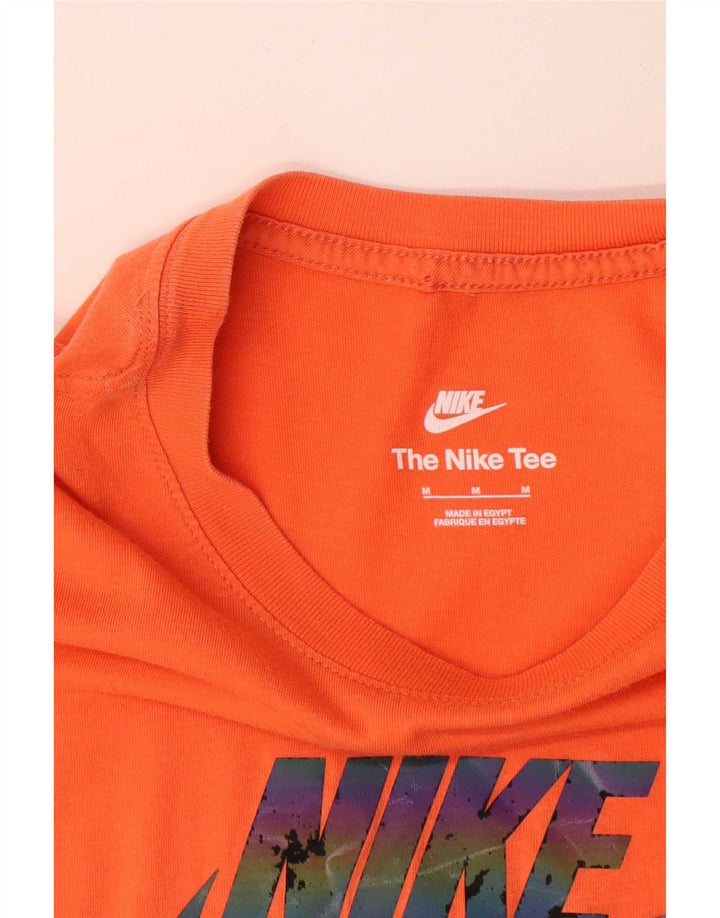 Nike Muška majica kratkih rukava srednje veličine, narančasta, pamuk