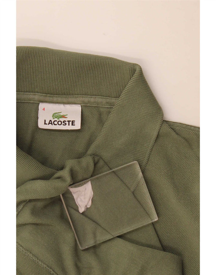 Lacoste muška polo majica veličine 4, srednji kaki pamuk